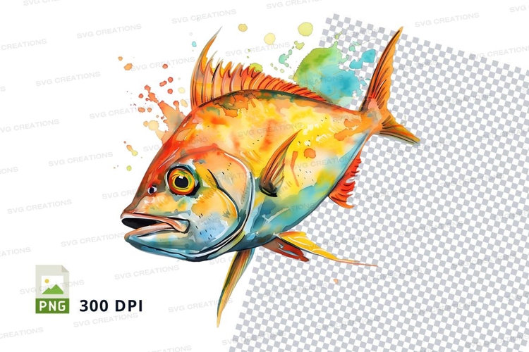 Colorful fish clipart png