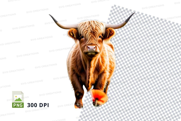Highland Cow Clipart Image 11