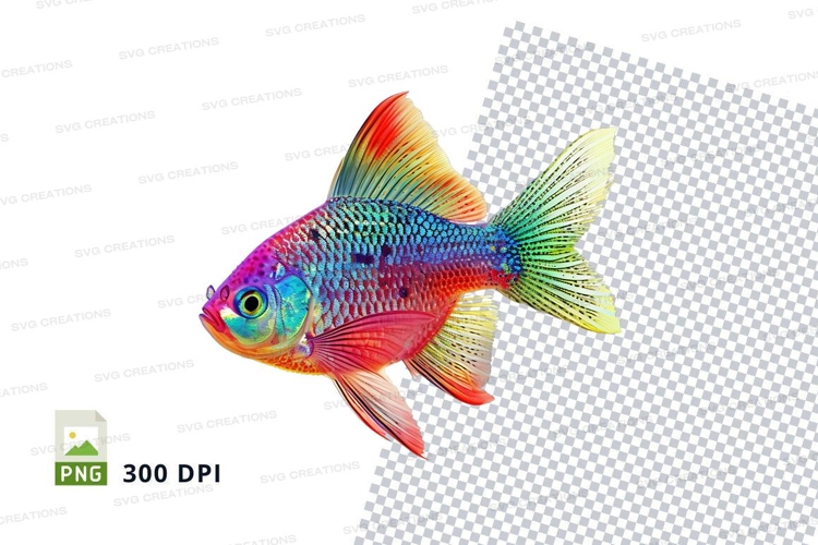 Colorful fish clipart png