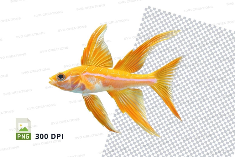 Golden fish clipart png