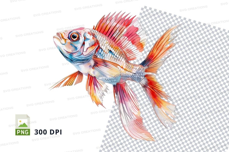Colorful fish clipart png