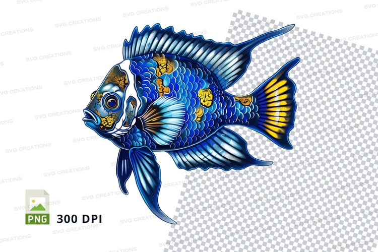 Colorful fish clipart png