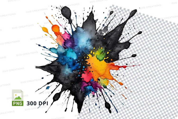 Explosion of colors