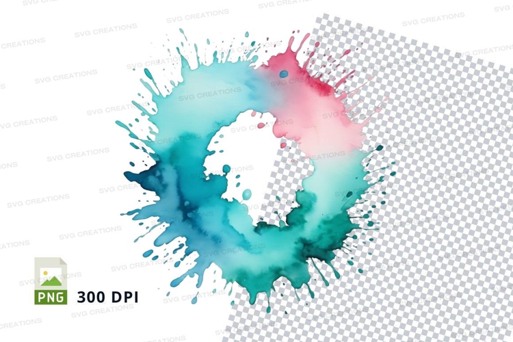 Watercolor Paint Clipart Image 14