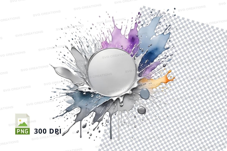Splatter Paint Clipart Image 13
