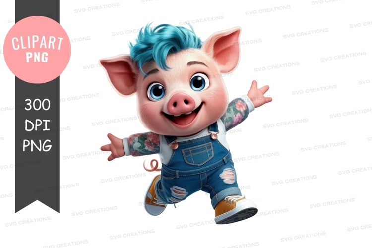Pig Clipart Image 21