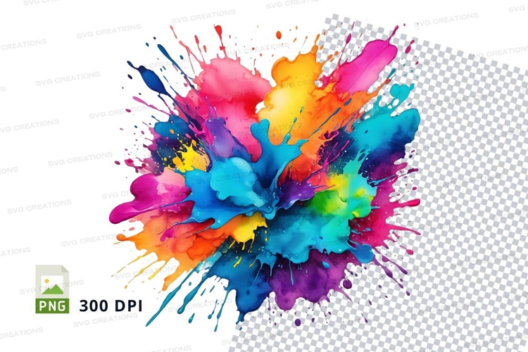 Easter basket with decorated eggs