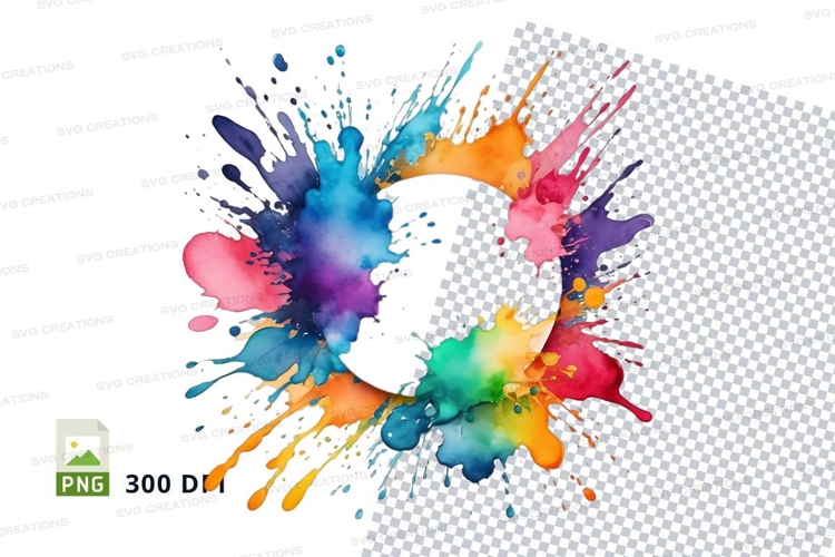 Watercolor Paint Clipart Image 12