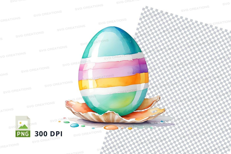 Colorful easter egg