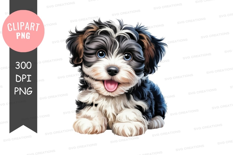 Cute puppy clipart png