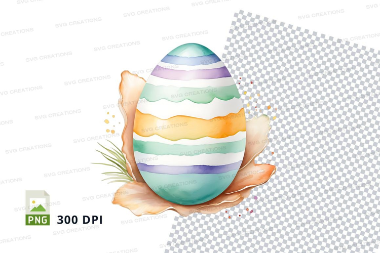 Pastel easter egg