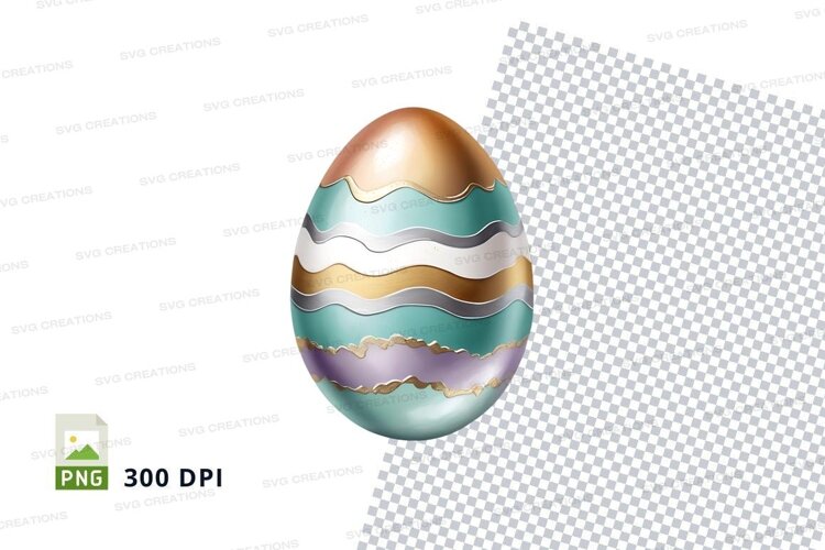 Decorative easter egg example image 1