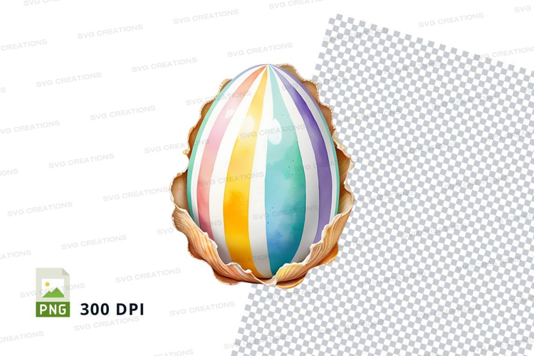 Colorful easter egg