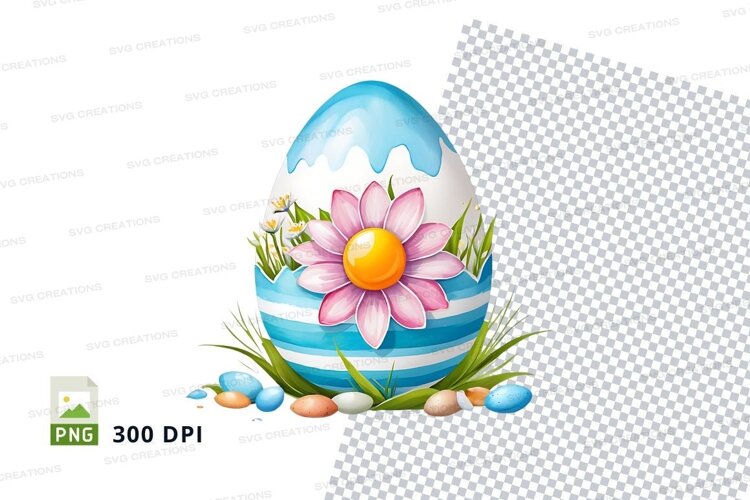 Decorated easter egg example image 1