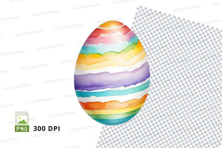 Colorful easter egg