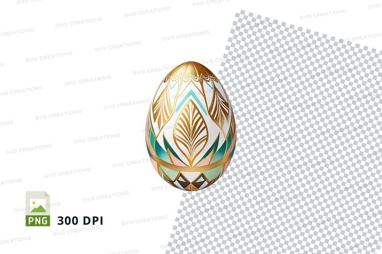 Decorative easter egg example image 1