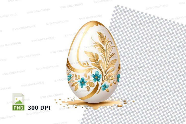 Elegant easter egg example image 1
