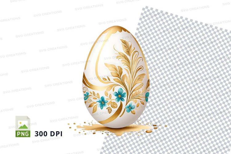 Elegant easter egg