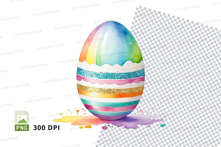 Colorful easter egg