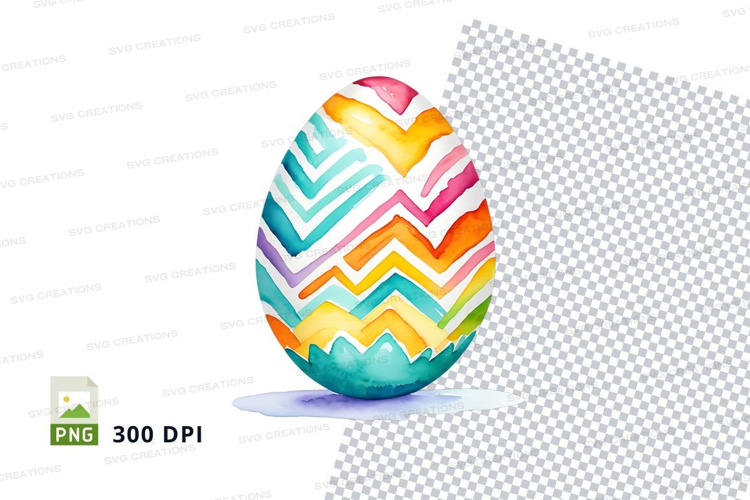 Colorful easter egg