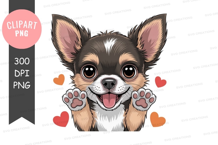 Chihuahua Clipart Image 11
