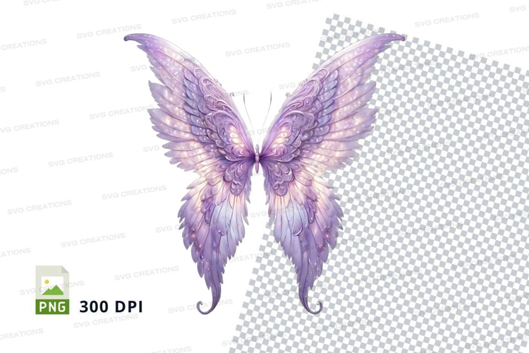 Ethereal butterfly wings