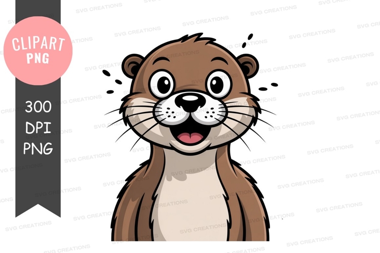 Otter Clipart Image 20