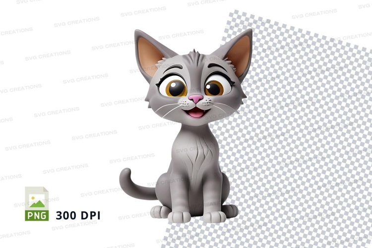 Cartoon cat clipart png