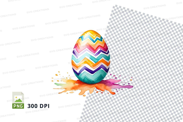 Colorful easter egg