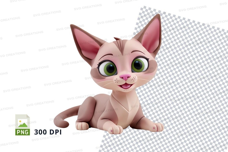 Cartoon Cat Image 14