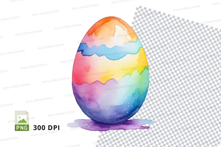 Rainbow easter egg