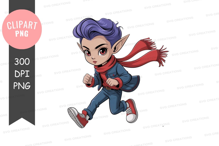 Dynamic elf character