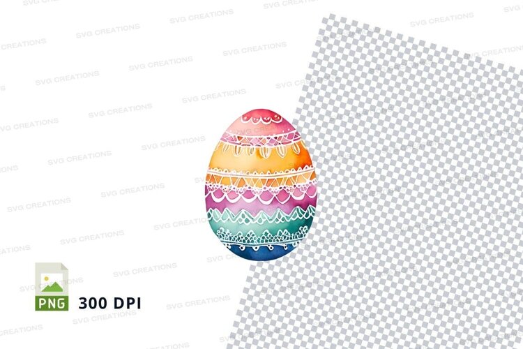 Decorated easter egg example image 1