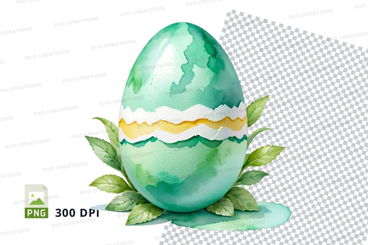 Decorated easter egg