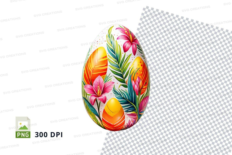 Tropical easter egg