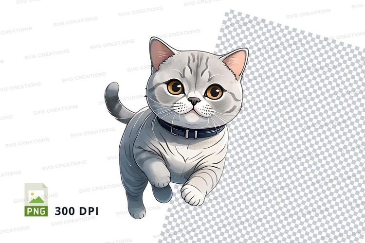 Cute Cat Clipart Image 2