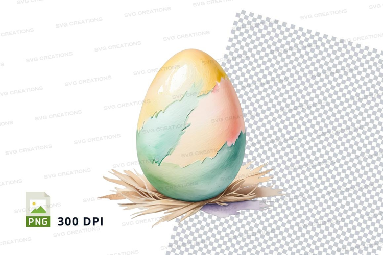 Pastel easter egg