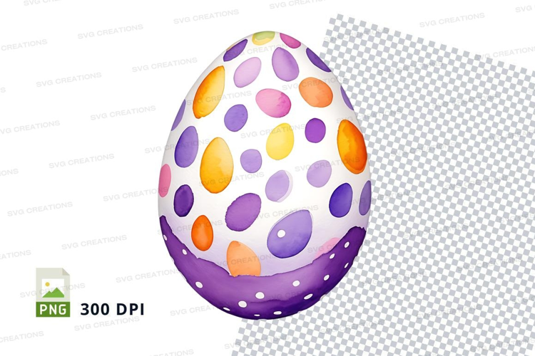 Colorful easter egg