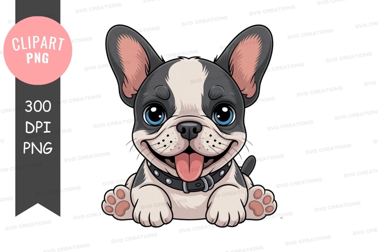 French Bulldog Clipart Image 4