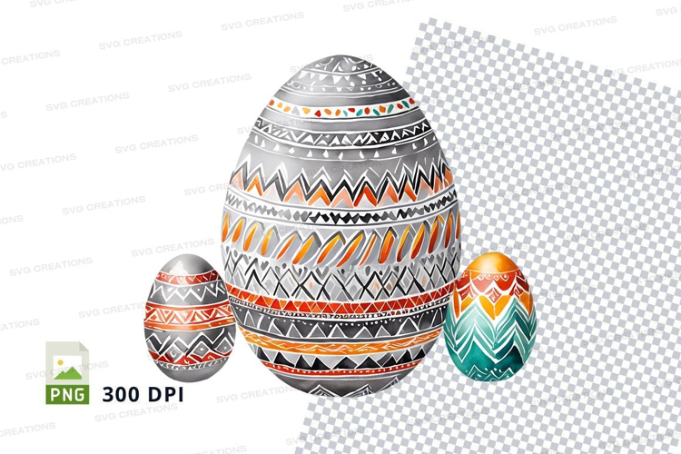 Decorative easter eggs
