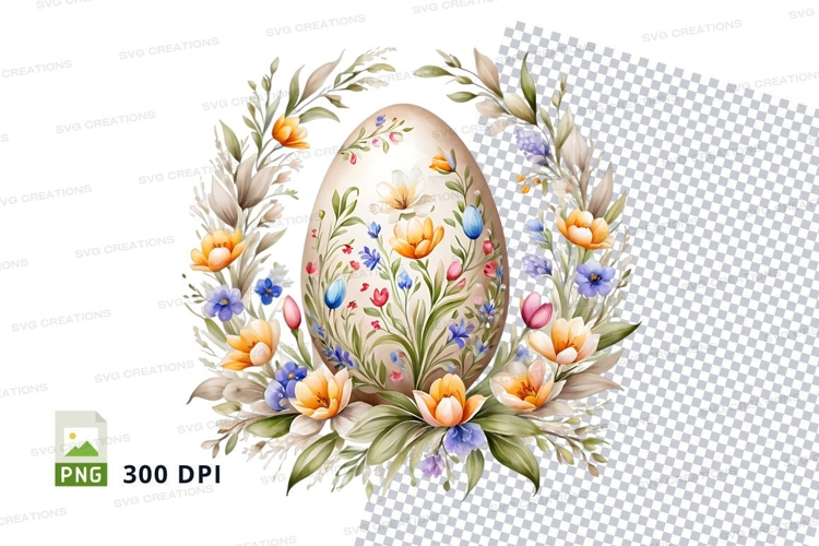 Easter Flowers Clipart Image 14