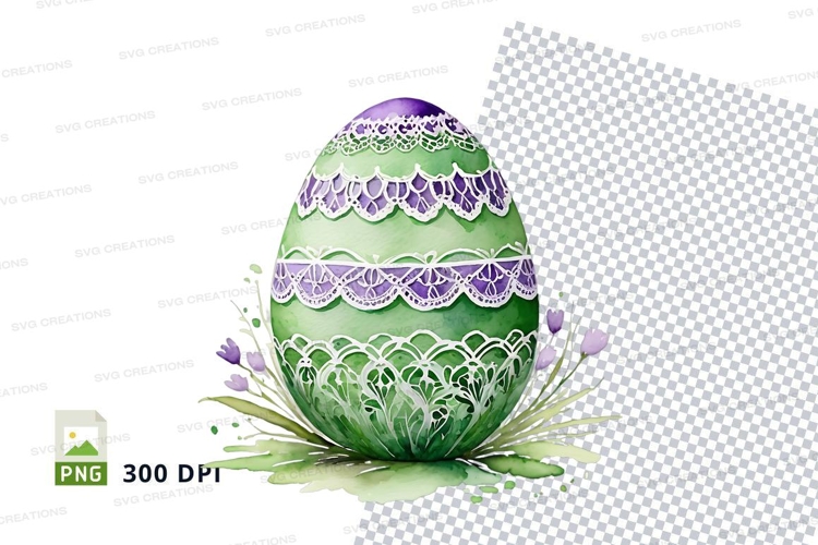 Decorative easter egg clipart png