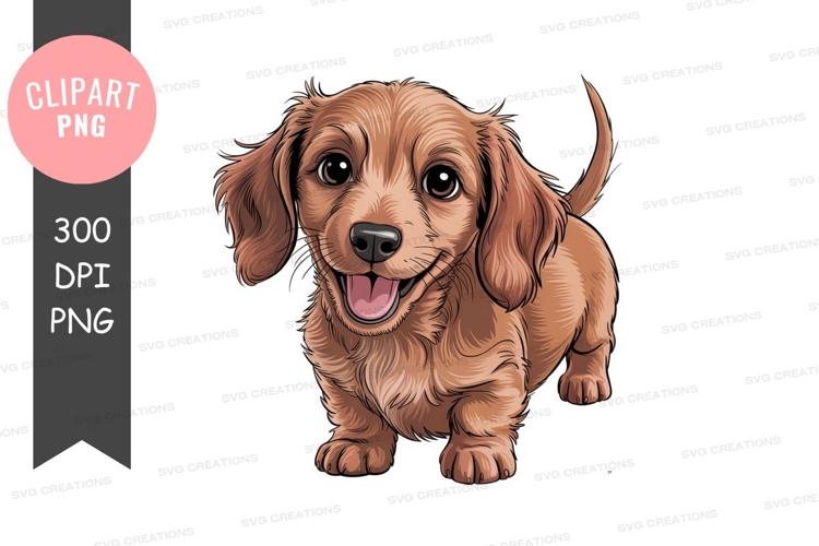 Dachshund Clipart Image 9