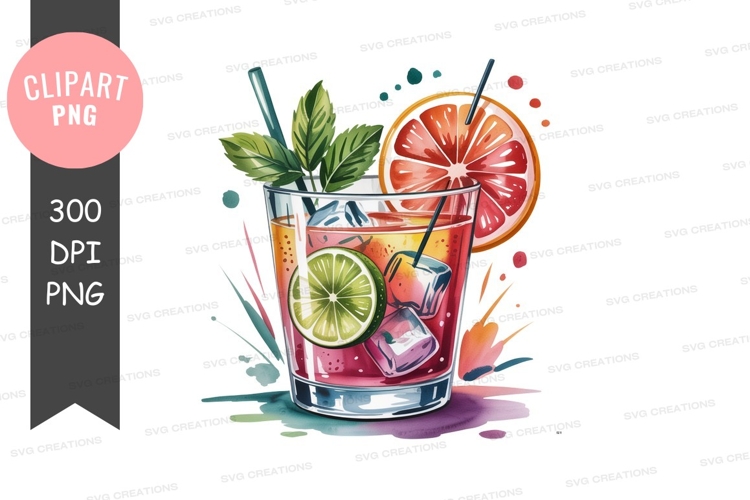 Cocktail Illustration Image 13