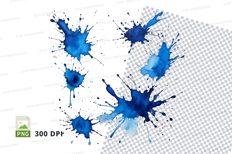 Splatter Paint Png Image 4
