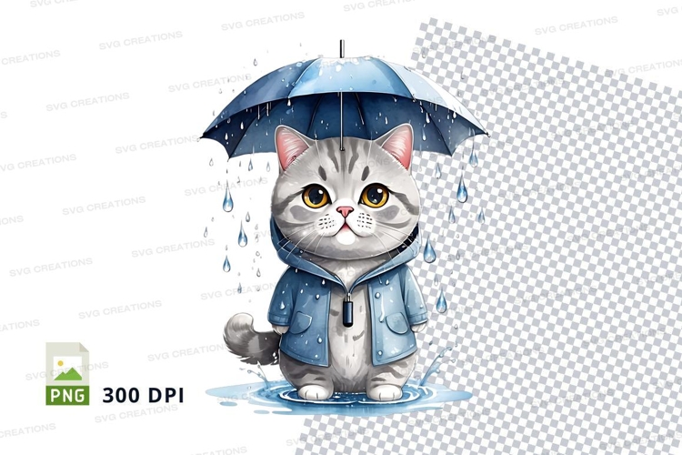 Cartoon Cat Image 17