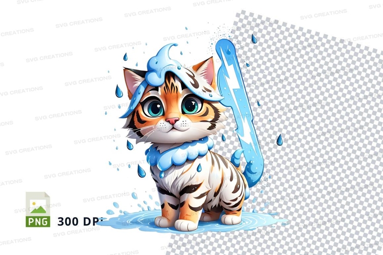 Cartoon Cat Image 16