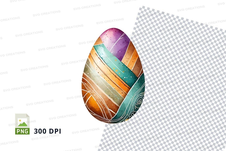 Decorative easter egg clipart png