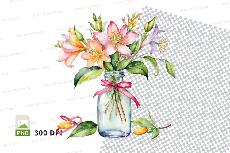Flower Bouquet Clipart Image 9