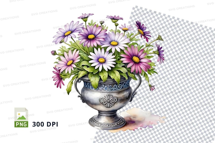 Easter Flowers Clipart Image 14